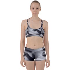 Black And White Snake Perfect Fit Gym Set by ExtraGoodSauce