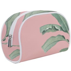 Banana Leaf On Pink Make Up Case (large) by goljakoff