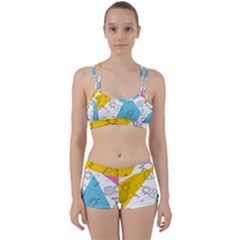 Pineapples Pop Art Perfect Fit Gym Set by goljakoff