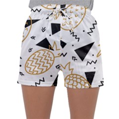 Golden Pineapples Sleepwear Shorts by goljakoff