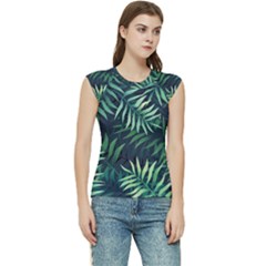 Green Leaves Women s Raglan Cap Sleeve Tee by goljakoff