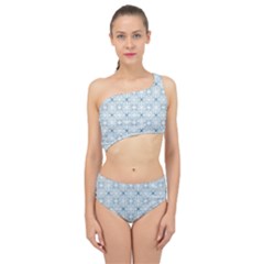 Tulip  Flower  Spliced Up Two Piece Swimsuit by SychEva