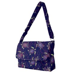 Turtles  Full Print Messenger Bag (s) by SychEva