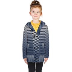 Zappwaits- Kids  Double Breasted Button Coat