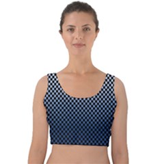 Zappwaits- Velvet Crop Top