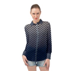 Zappwaits- Long Sleeve Chiffon Shirt