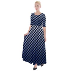 Zappwaits- Half Sleeves Maxi Dress