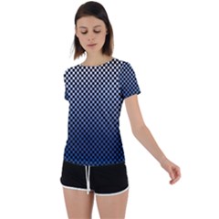 Zappwaits- Back Circle Cutout Sports Tee