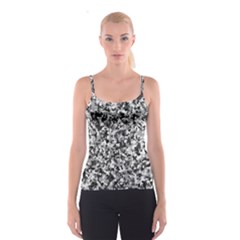 Camouflage Bw Spaghetti Strap Top by JustToWear