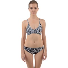 Camouflage Bw Wrap Around Bikini Set by JustToWear