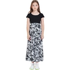 Camouflage Bw Kids  Skirt by JustToWear