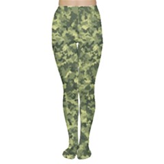 Camouflage Green Tights by JustToWear