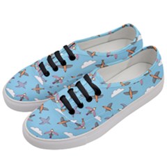 Birds In The Sky Women s Classic Low Top Sneakers by SychEva