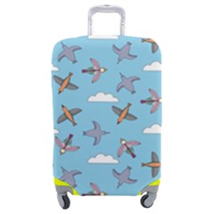 Birds In The Sky Luggage Cover (medium) by SychEva