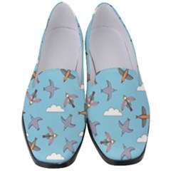 Birds In The Sky Women s Classic Loafer Heels by SychEva