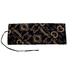 Modern Intricate Print Pattern Roll Up Canvas Pencil Holder (s) by dflcprintsclothing