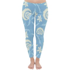 Blue Fantasy Classic Winter Leggings by Eskimos