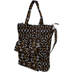 Modern Geometric Ornate Pattern Shoulder Tote Bag by dflcprintsclothing