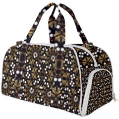 Modern Geometric Ornate Pattern Burner Gym Duffel Bag by dflcprintsclothing