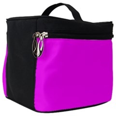 Color Fuchsia / Magenta Make Up Travel Bag (big) by Kultjers