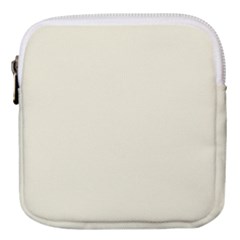 Color Beige Mini Square Pouch by Kultjers