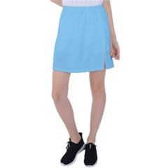 Color Sky Blue Tennis Skirt by Kultjers