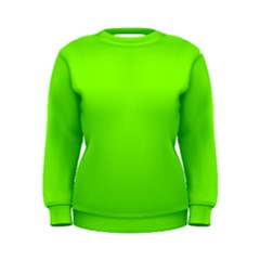 Color Chartreuse Women s Sweatshirt by Kultjers