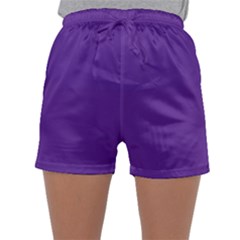 Color Rebecca Purple Sleepwear Shorts by Kultjers
