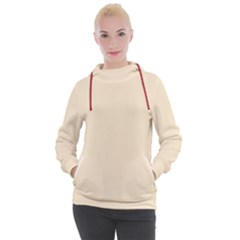 Color Blanched Almond Women s Hooded Pullover