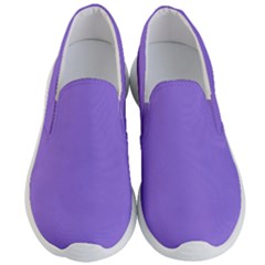 Color Medium Purple Men s Lightweight Slip Ons by Kultjers