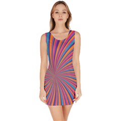 Psychedelic Groovy Pattern 2 Bodycon Dress