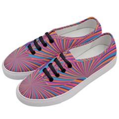 Psychedelic Groovy Pattern 2 Women s Classic Low Top Sneakers