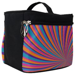 Psychedelic Groovy Pattern 2 Make Up Travel Bag (big)