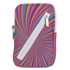 Psychedelic Groovy Pattern 2 Belt Pouch Bag (Large)