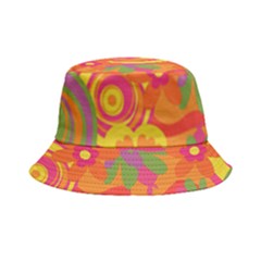 Geometric Floral Pattern Bucket Hat by designsbymallika