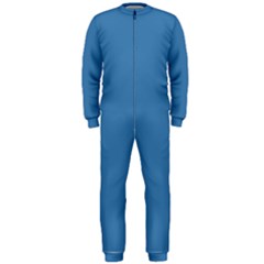 Color Steel Blue Onepiece Jumpsuit (men)  by Kultjers