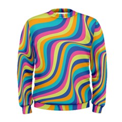 Psychedelic Groocy Pattern Men s Sweatshirt by designsbymallika