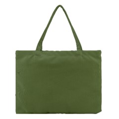 Color Dark Olive Green Medium Tote Bag by Kultjers