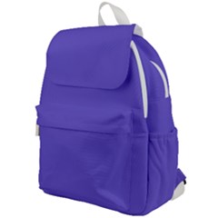 Color Slate Blue Top Flap Backpack by Kultjers