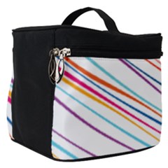 Beautiful Stripes Make Up Travel Bag (small)