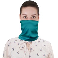 Color Dark Cyan Face Covering Bandana (adult) by Kultjers