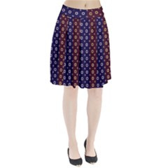 Baatik Print Pleated Skirt by designsbymallika