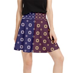 Baatik Print Waistband Skirt by designsbymallika