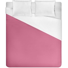 Color Pale Violet Red Duvet Cover (California King Size)