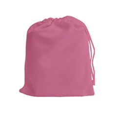 Color Pale Violet Red Drawstring Pouch (XL)