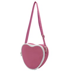 Color Pale Violet Red Heart Shoulder Bag