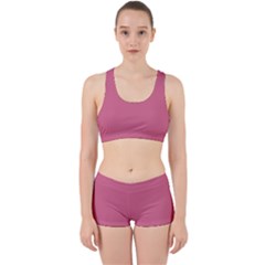 Color Pale Violet Red Work It Out Gym Set