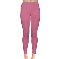 Color Pale Violet Red Inside Out Leggings