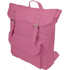 Color Pale Violet Red Buckle Up Backpack