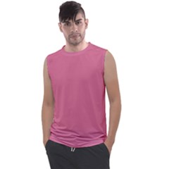 Color Pale Violet Red Men s Regular Tank Top